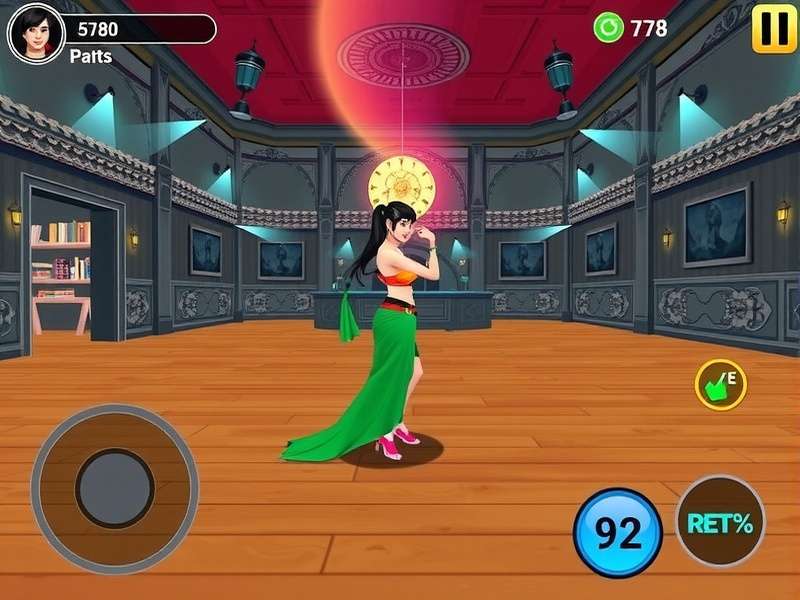 Dil Se Dance Whiz Gameplay Screenshot